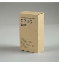 Мышь беспроводная OPTIC, белая, пластик