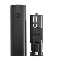 Комплект аксессуаров SMARTKIT для мобильного телефона, пластик, черный