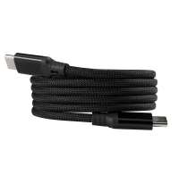 Кабель COIL магнитный для зарядки и передачи данных, 100Вт, 480Мб/с, нейлоновая оплетка, черный