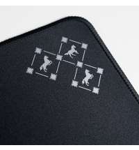 Коврик для мыши GLIDE M, 35*25*0,3см, прошитый край, черный