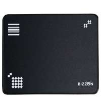 Коврик для мыши GLIDE S, 26*21*0,3см, прошитый край, черный