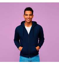 Толстовка худи унисекс на молнии STONE 260