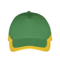 Бейсболка BOOSTER, 5 клиньев, металлическая застежка