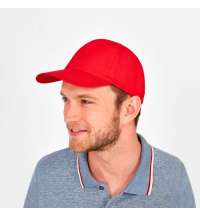 Бейсболка BUZZ, 5 клиньев, застежка на липучке