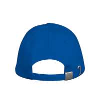 Бейсболка LONG BEACH, 5 клиньев, металлическая застежка