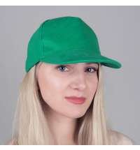 Бейсболка PREMIUM S, 5 клиньев, металлическая застежка