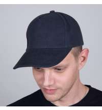 Бейсболка PREMIUM S, 5 клиньев, металлическая застежка