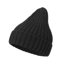 Шапка бини вязаная НАСВЯЗИ&copy;  шерсть/ акрил