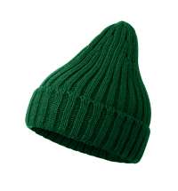 Шапка бини вязаная НАСВЯЗИ&copy;  шерсть/ акрил