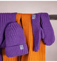 Варежки вязаные НАСВЯЗИ&copy; шерсть/акрил