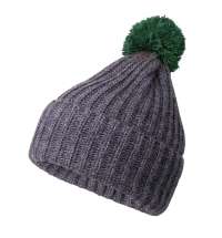 Шапка и шарф GoSnow с ярким пoмпоном и кисточками