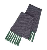 Шапка и шарф GoSnow с ярким пoмпоном и кисточками