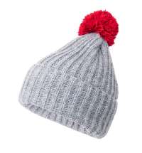 Шапка и шарф GoSnow с ярким помпоном и кисточками