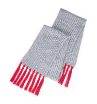 Шапка и шарф GoSnow с ярким помпоном и кисточками