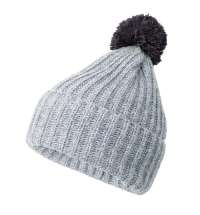 Шапка и шарф GoSnow с ярким пoмпоном и кисточками