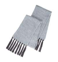 Шапка и шарф GoSnow с ярким пoмпоном и кисточками