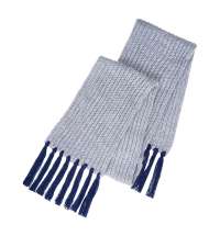 Шапка и шарф GoSnow с ярким помпоном и кисточками