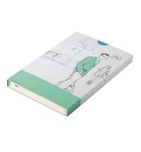 Бизнес-блокнот GRACY на резинке, формат А5, в линейку