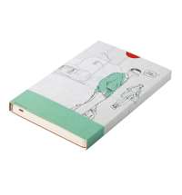 Бизнес-блокнот GRACY на резинке, формат А5, в линейку