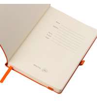 Бизнес-блокнот GRACY на резинке, формат А5, в линейку