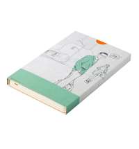 Бизнес-блокнот GRACY на резинке, формат А5, в линейку