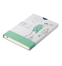 Бизнес-блокнот GRACY на резинке, формат А5, в линейку