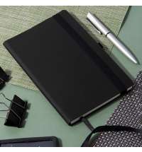 Бизнес-блокнот GRACY на резинке, формат А5, в линейку