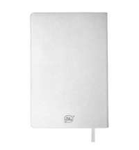 Бизнес-блокнот SMARTI, A5, белый, мягкая обложка, в клетку