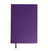 Бизнес-блокнот SMARTI, A5, фиолетовый, мягкая обложка, в клетку