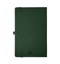 Бизнес-блокнот GLORI, A5, темно-зеленый, твердая обложка, в линейку