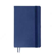 Бизнес-блокнот GLORI, A5, темно-синий, твердая обложка, в линейку