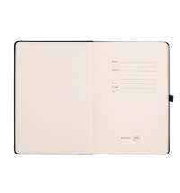 Бизнес-блокнот GLORI, A5, темно-синий, твердая обложка, в линейку