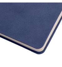 Бизнес-блокнот ALFI, A5, синий, мягкая обложка, в линейку