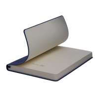 Бизнес-блокнот ALFI, A5, синий, мягкая обложка, в линейку