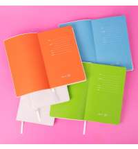 Бизнес-блокнот FUNKY SNOW, формат А5, блок в точку