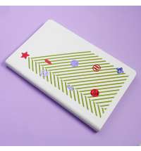 Бизнес-блокнот FUNKY SNOW, формат А5, блок в точку