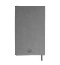 Бизнес-блокнот  FUNKY А5, с цветным  форзацем, мягкая обложка,  в линейку