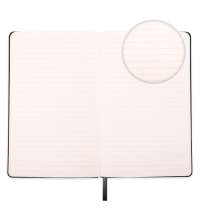 Бизнес-блокнот FUNKY А5, с цветным  форзацем, мягкая обложка,  в линейку