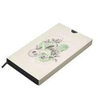 Бизнес-блокнот LADY, формат А5, черный, блок в клетку