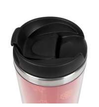 Термокружка IDEA под полиграфическую вставку, 420 мл, нержавеющая сталь/пластик