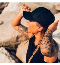 Бейсболка ESTORIL, 6 клиньев, застежка на липучке