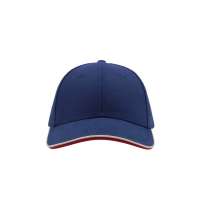 Бейсболка PILOT PIPING SANDWICH, 6 клиньев,  металлическая застежка