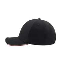 Бейсболка PILOT PIPING SANDWICH, 6 клиньев, металлическая застежка