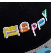 Бейсболка SNAP BACK, 6 клиньев, пластиковая застежка