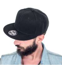 Бейсболка SNAP BACK, 6 клиньев, пластиковая застежка
