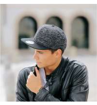 Бейсболка BOOST, 6 клиньев, пластиковая застежка