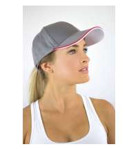 Бейсболка ZOOM PIPING SANDWICH, 6 клиньев, застежка на липучке