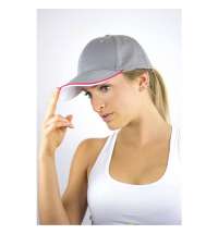 Бейсболка ZOOM PIPING SANDWICH, 6 клиньев, застежка на липучке