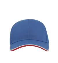 Бейсболка ZOOM PIPING SANDWICH, 6 клиньев, застежка на липучке