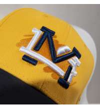 Бейсболка LIBERTY SANDWICH, 6 клиньев, сэндвич, металлическая застежка